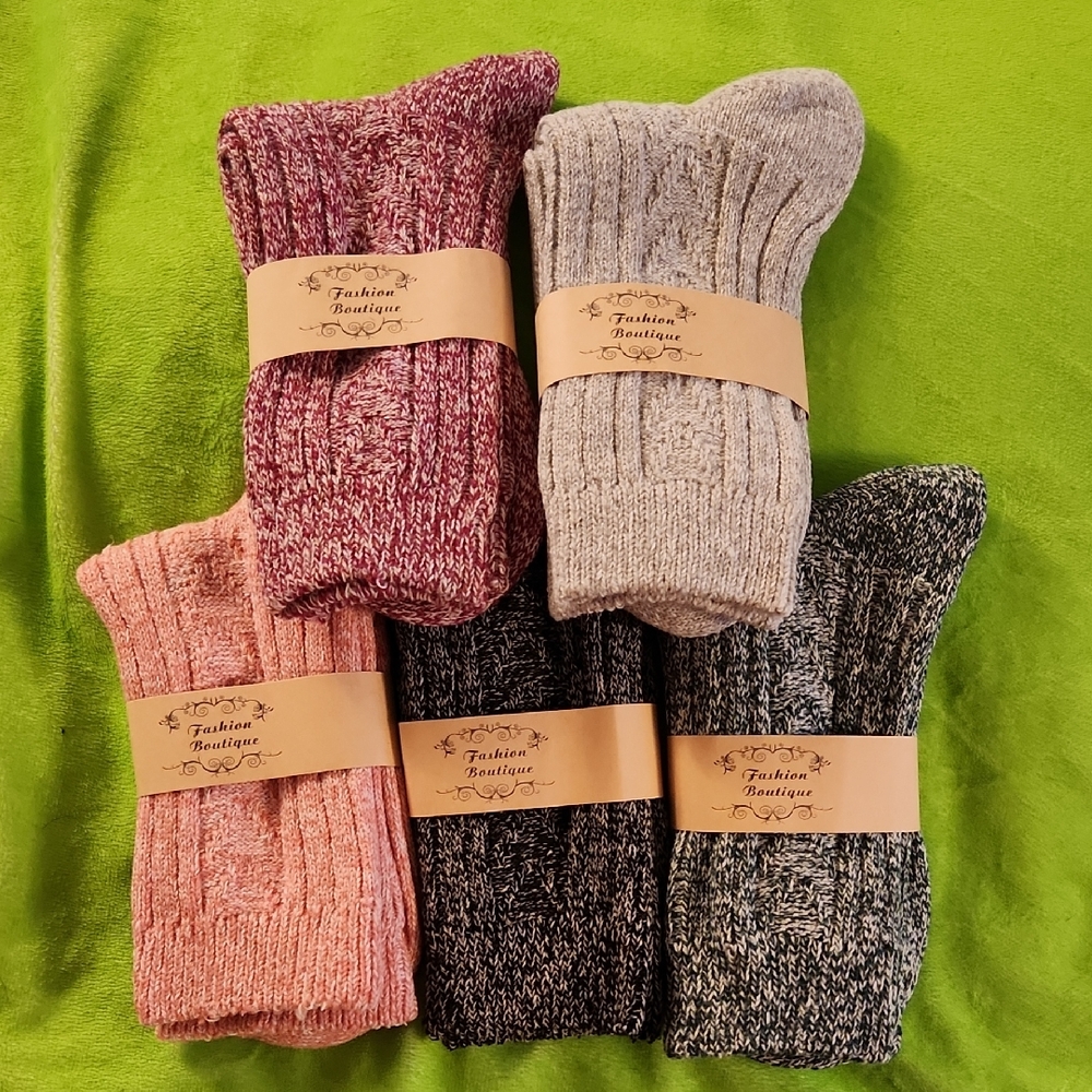 Women's Cozy Sock Set - Multicolor